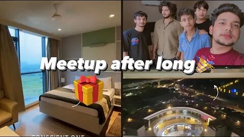 Finally !! Meetup ke lie hotel book krdia🤯