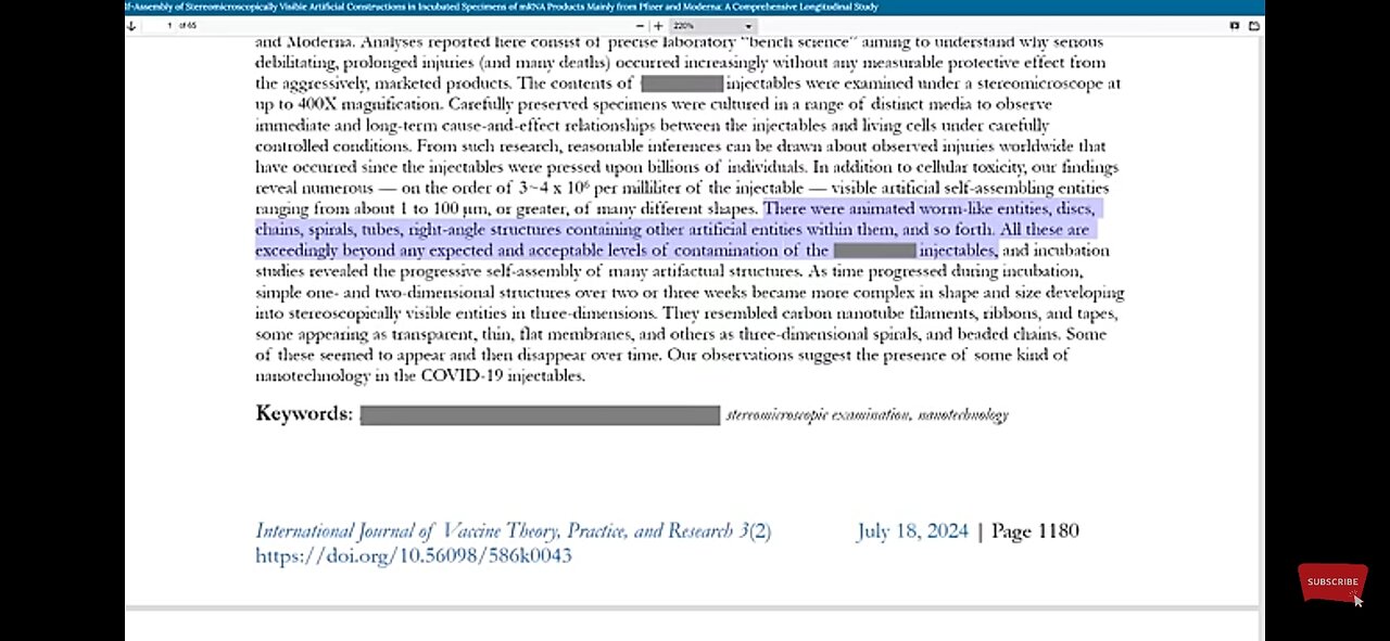 NANO TECH FOUND IN 💉 STUDY SAYS