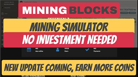 MiningBlocks Updates , New Loyalty Bonus Explained + Something New.