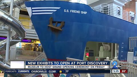 New exhibits to open at Port Discovery Children’s Museum