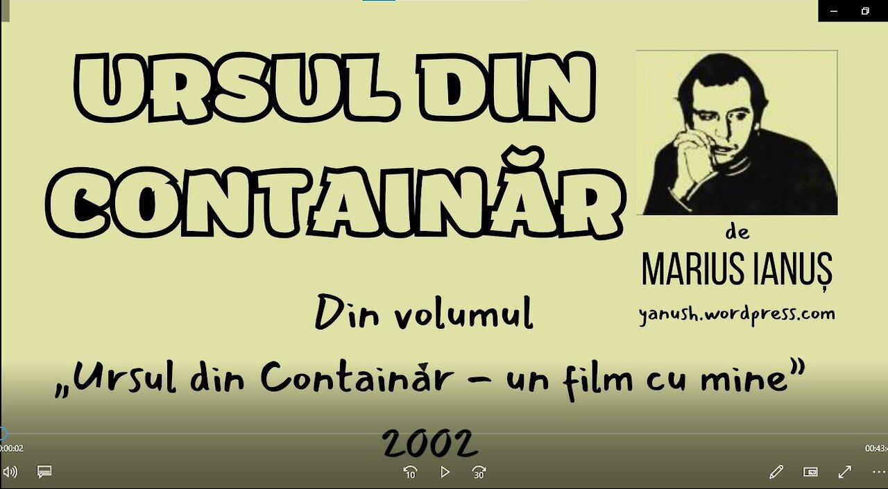 Marius Ianuș - Ursul din Containăr