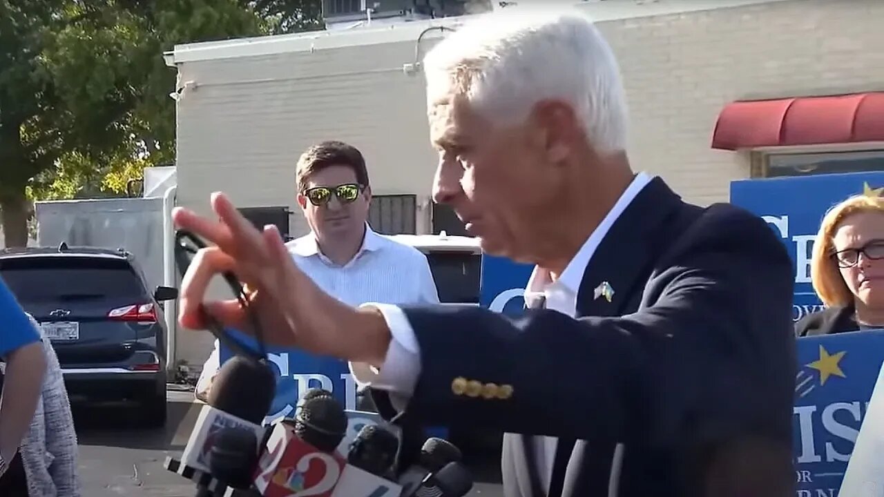 Dem Candidate Charlie Crist Attacks DeSantis Voters