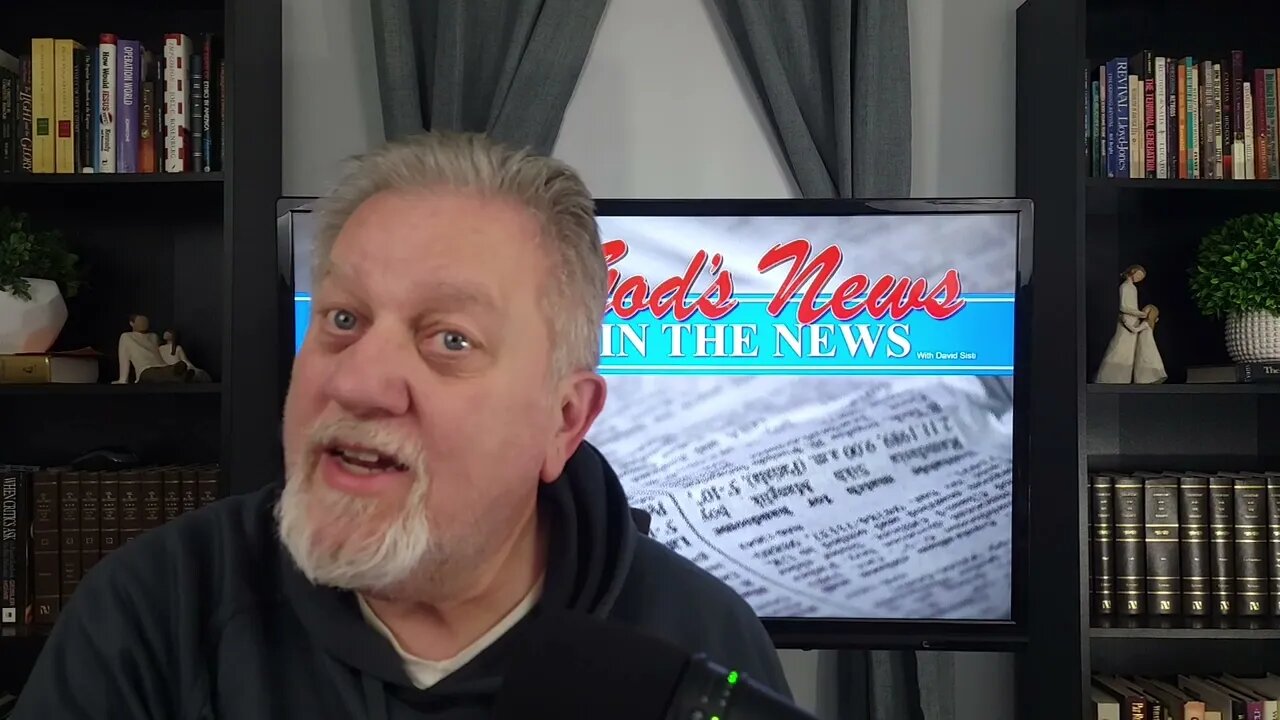 A Blooper from Gods news in the news