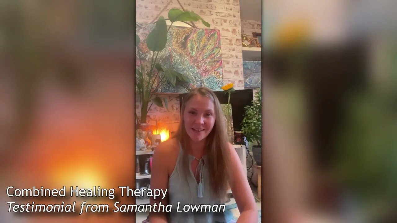 Combined Healing Therapy testimonial from Samantha Lowman! #lucialight #floattank #hematite
