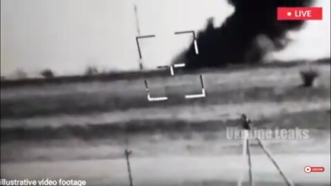 Ukraine War Drone Footage of HIMARS Destroyed in Ukraine