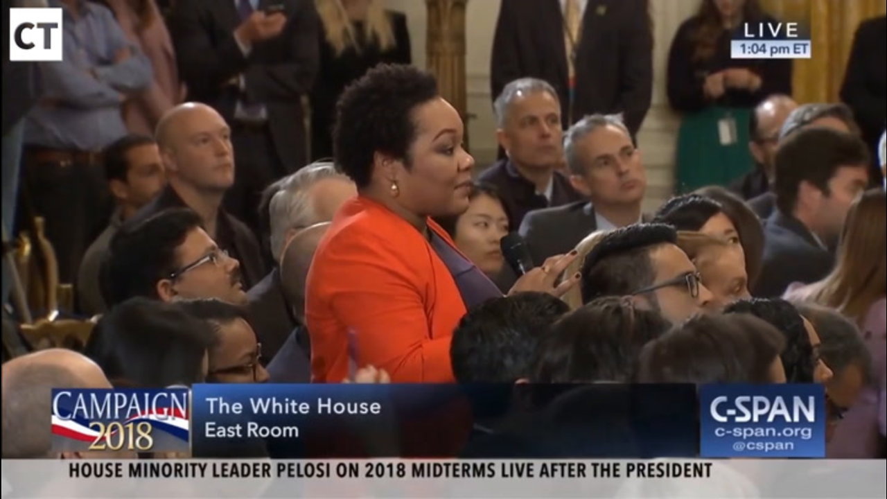 Trump To Black Liberal Reporter - ‘That’s Such A Racist Question’