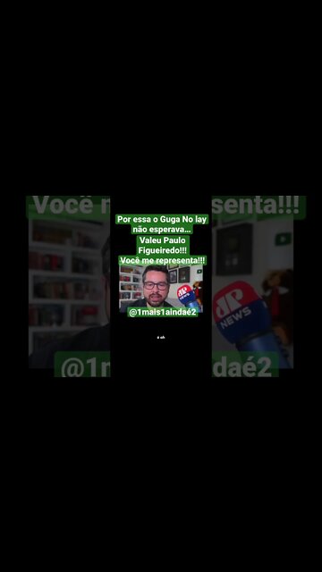 O Guga Noblat (filho) esquerdista completamente desrespeitoso, levou o que merecia… kkkkkkkkkkkk