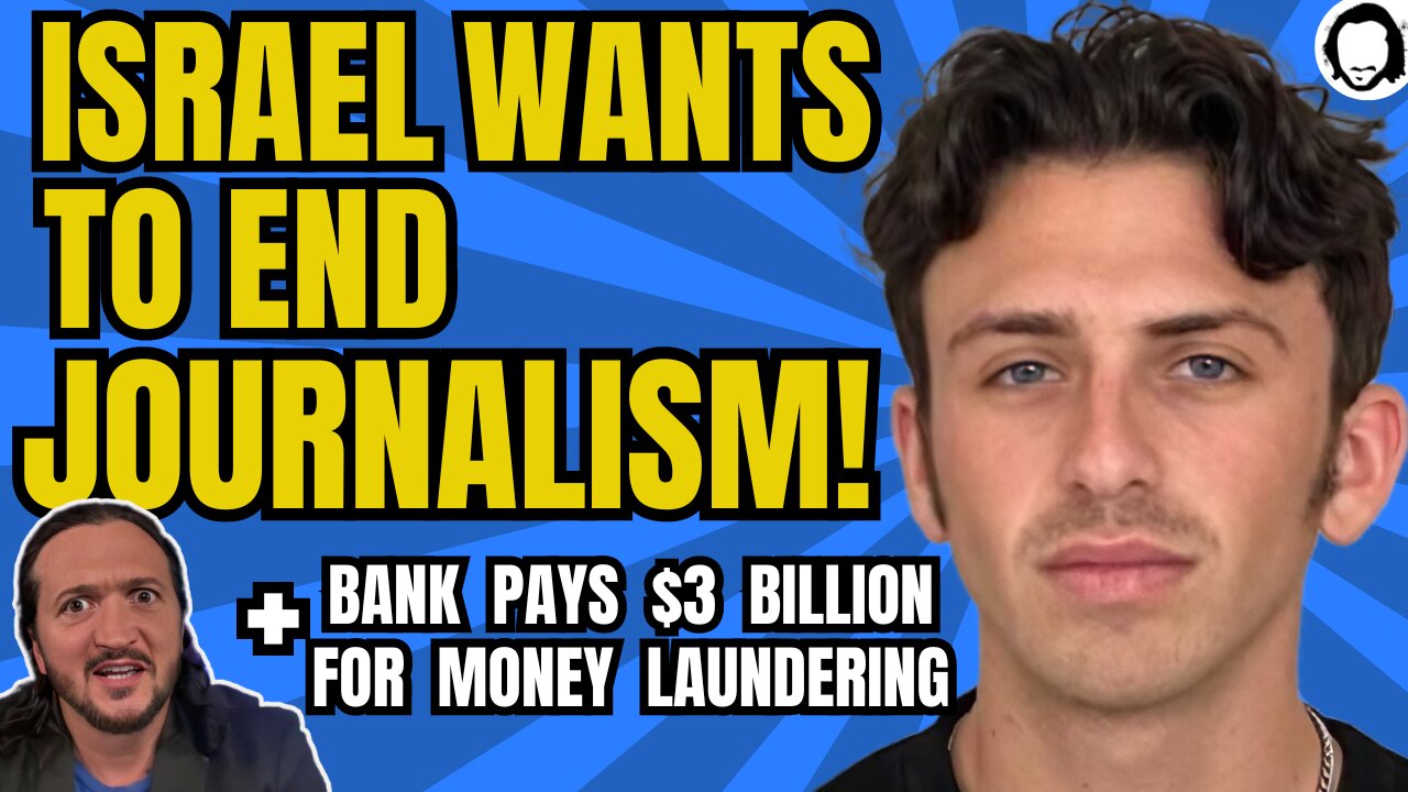 LIVE: Israel Trying To Lock Up U.S. Journalist For Life / Bank Pays $3 Billion Fine / Much More