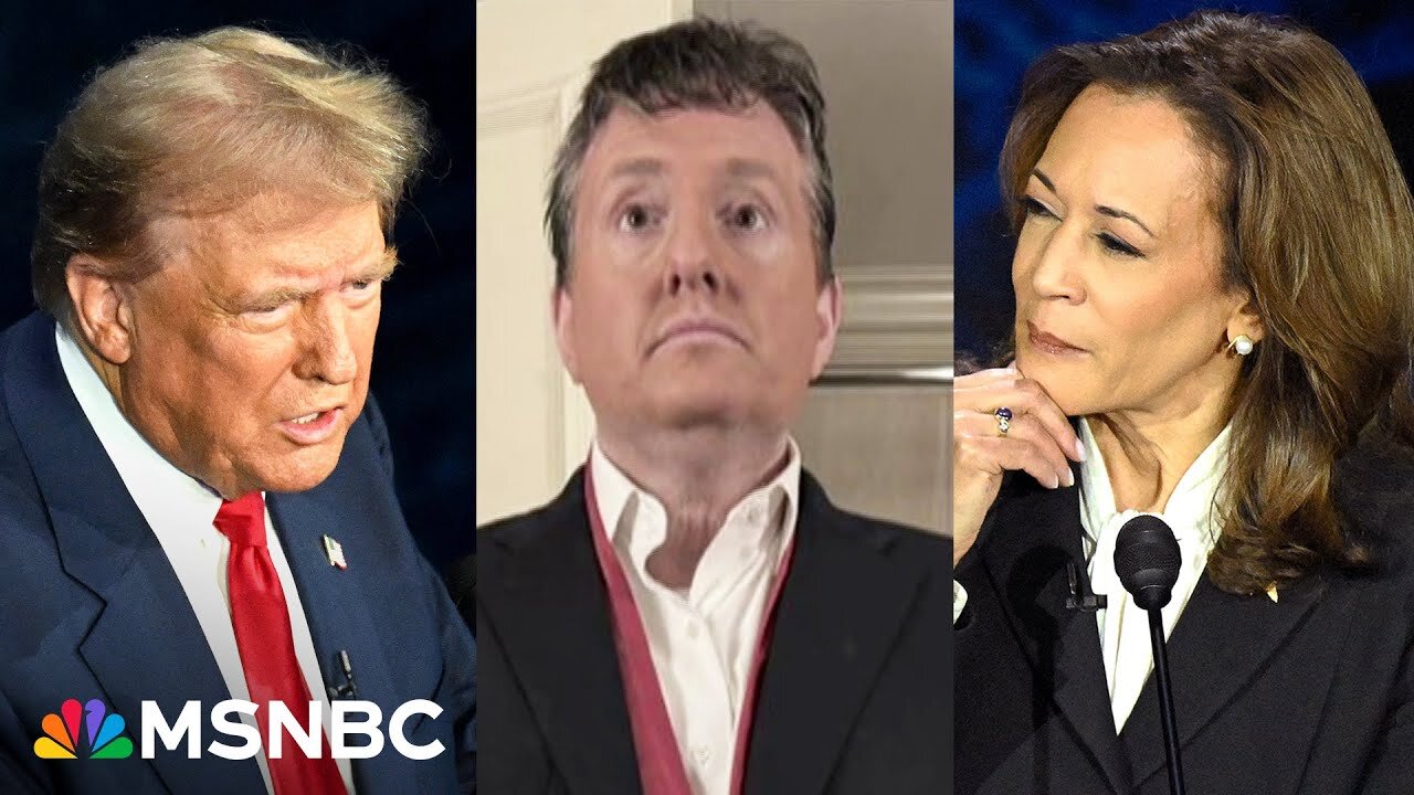 The man who played Trump for Harris debate prep reacts to ‘remarkable’ night!!