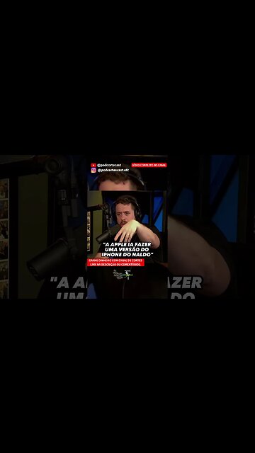 IPHONE VERSÃO NALDO BENNY? #shorts #mauríciomeirelles #mauriciomeireles #naldo #naldobenny