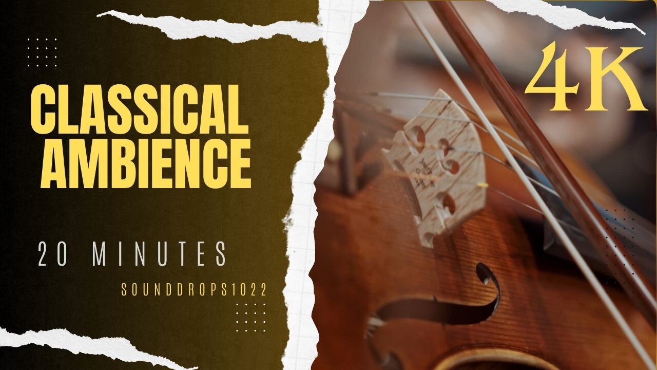 Orchestra Ambience | 20 Minutes of Majestic Harmony