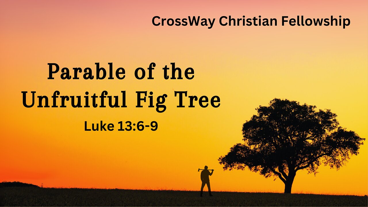 The Unfruitful Fig Tree (Luke 13:6-9)