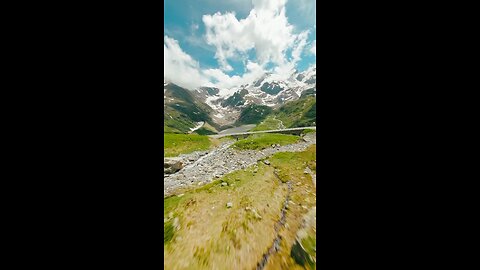 Fly under a bridge and down a waterfall, what could be more beautiful?#new #today #viral #trending