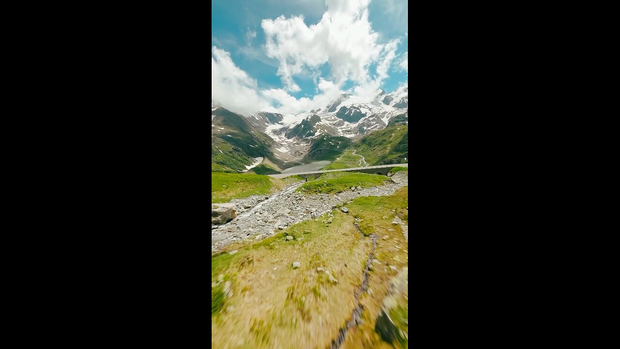 Fly under a bridge and down a waterfall, what could be more beautiful?#new #today #viral #trending