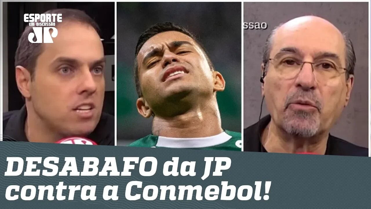 "Que imbecilidade!" Um DESABAFO da Jovem Pan contra o autoritarismo da Conmebol!