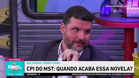 PEDRO LUPION: “DEPOIS QUE APERTAMOS O CERCO DA CPI DO MST, INVASÕES PARARAM”