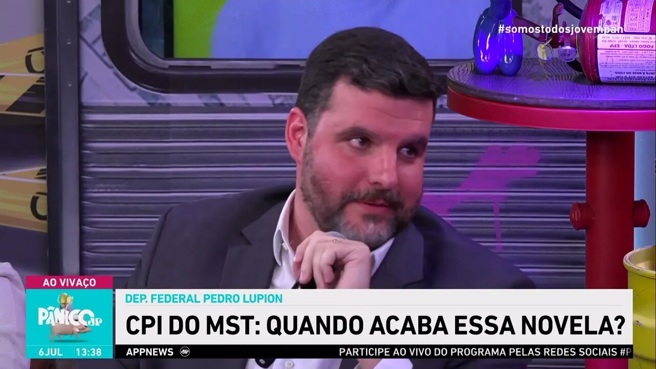 PEDRO LUPION: “DEPOIS QUE APERTAMOS O CERCO DA CPI DO MST, INVASÕES PARARAM”