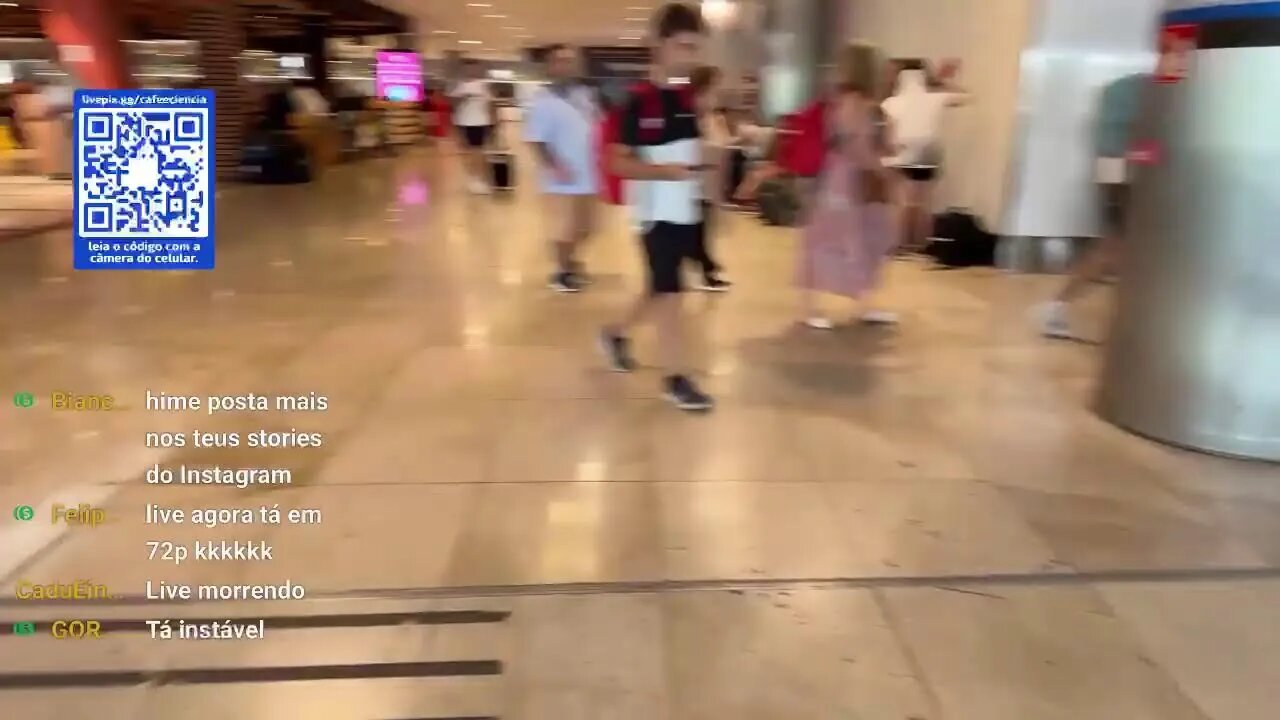 Live: Aeroporto de Madrid
