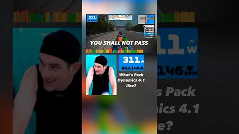 MY FIRST ZWIFT RACE with Pack Dynamics 4.1 #zwift #zwiftrace