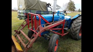 1953 Fordson Major Diesel tractor