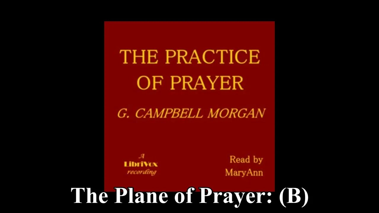 The Plane of Prayer: (B)