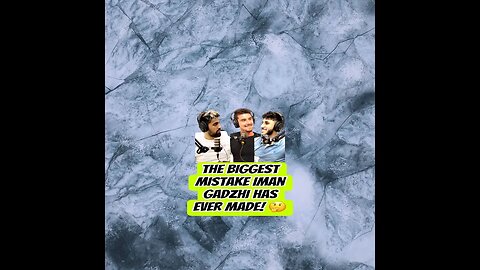 The Biggest Mistake Iman Gadzhi has ever made! 🤔