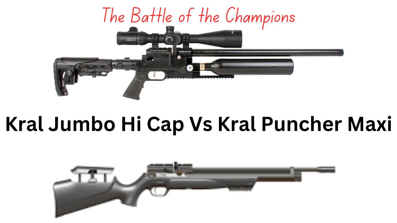 Kral Jumbo Hi Cap Vs Kral Puncher Maxi