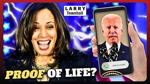 SUSPICIOUS: Did Joe Biden REALLY Call Into Kamala Harris' Campaign Event?