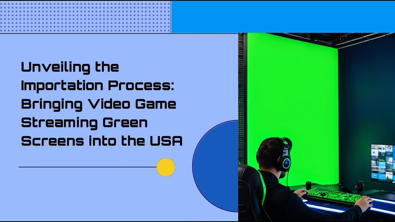 Essential Insights for Importing Video Game Streaming Green Screens