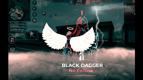 black dagger head shot freefire