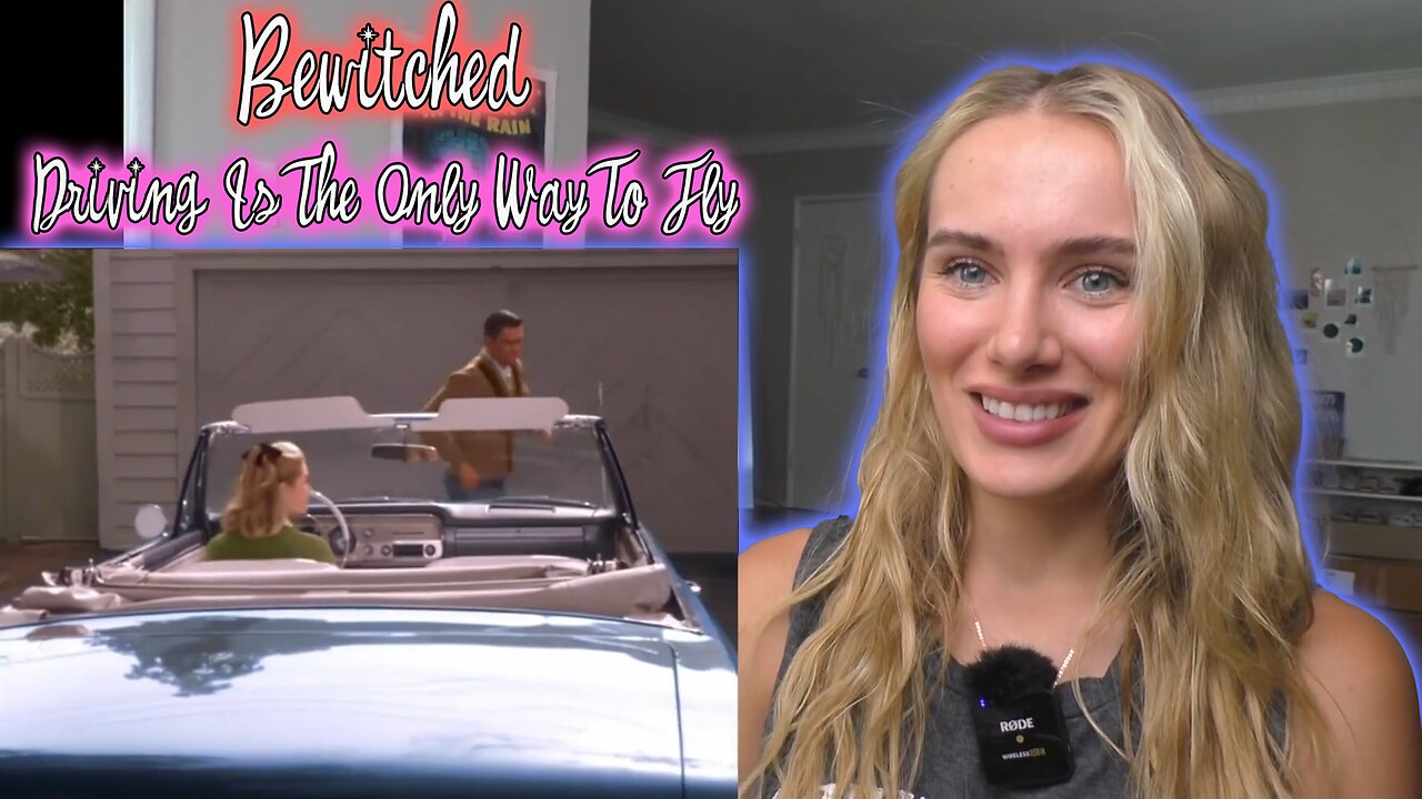 Bewitched S01E28-Driving Is The Only Way To Fly!! My First Time Watching!!