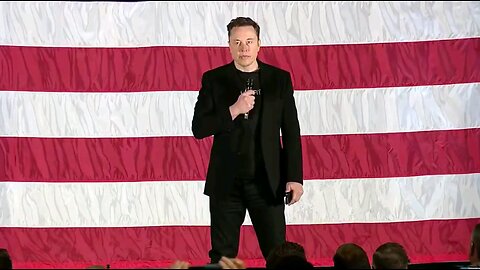 Elon Musk from his Pennsylvania town hall: "We obviously want secure borders