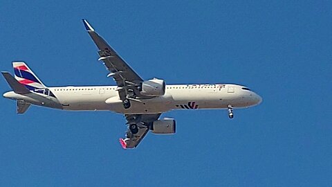 Airbus A321NEO PS-LBB vindo de Brasília para Fortaleza