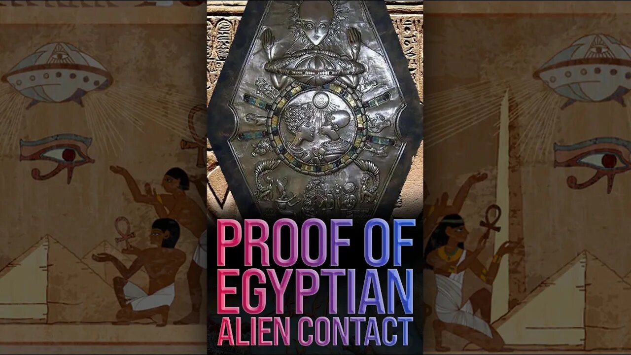 Proof of Egyptian Alien Contact?! 👽 #shorts