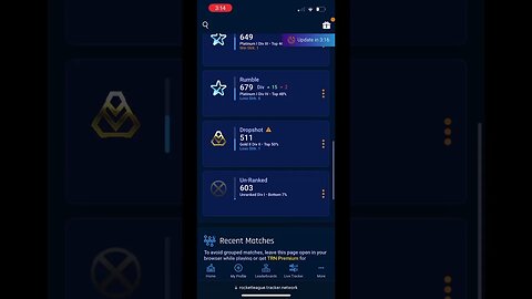 Used to put it down in Rocket League. 👑 Rocket League stats from Tracker Network
