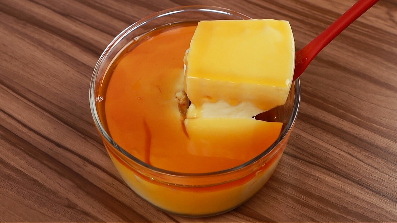 Super creamy orange dessert! Super delicious and no oven needed