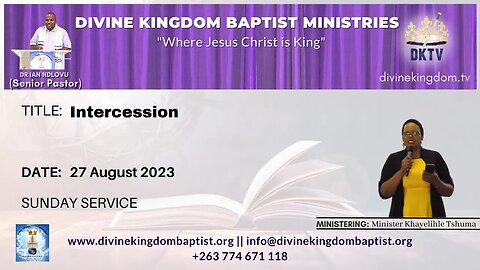 Intercession Service | 27 August 2023