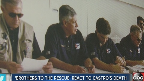 'Brothers to the Rescue' react to Castro's death