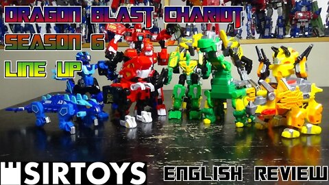 Video Review for the Dragon Blast Chariot - Season 6 Line Up