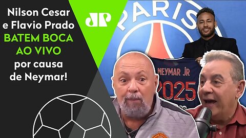 "Você NÃO ME CONHECE pra falar uma ASNEIRA dessas!" Neymar gera TRETA ao vivo!