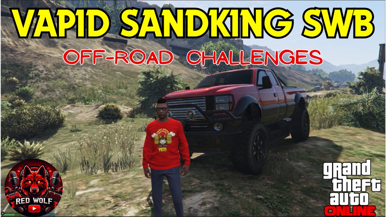 GTA 5 Online | Off-Road Challenges w/ Vapid Sandking SWB - One of the Best?