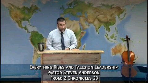 Everything Rises and Falls on Leadership | Pastor Steven Anderson