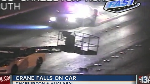 At least one hurt after crash near Charleston, Hualapai