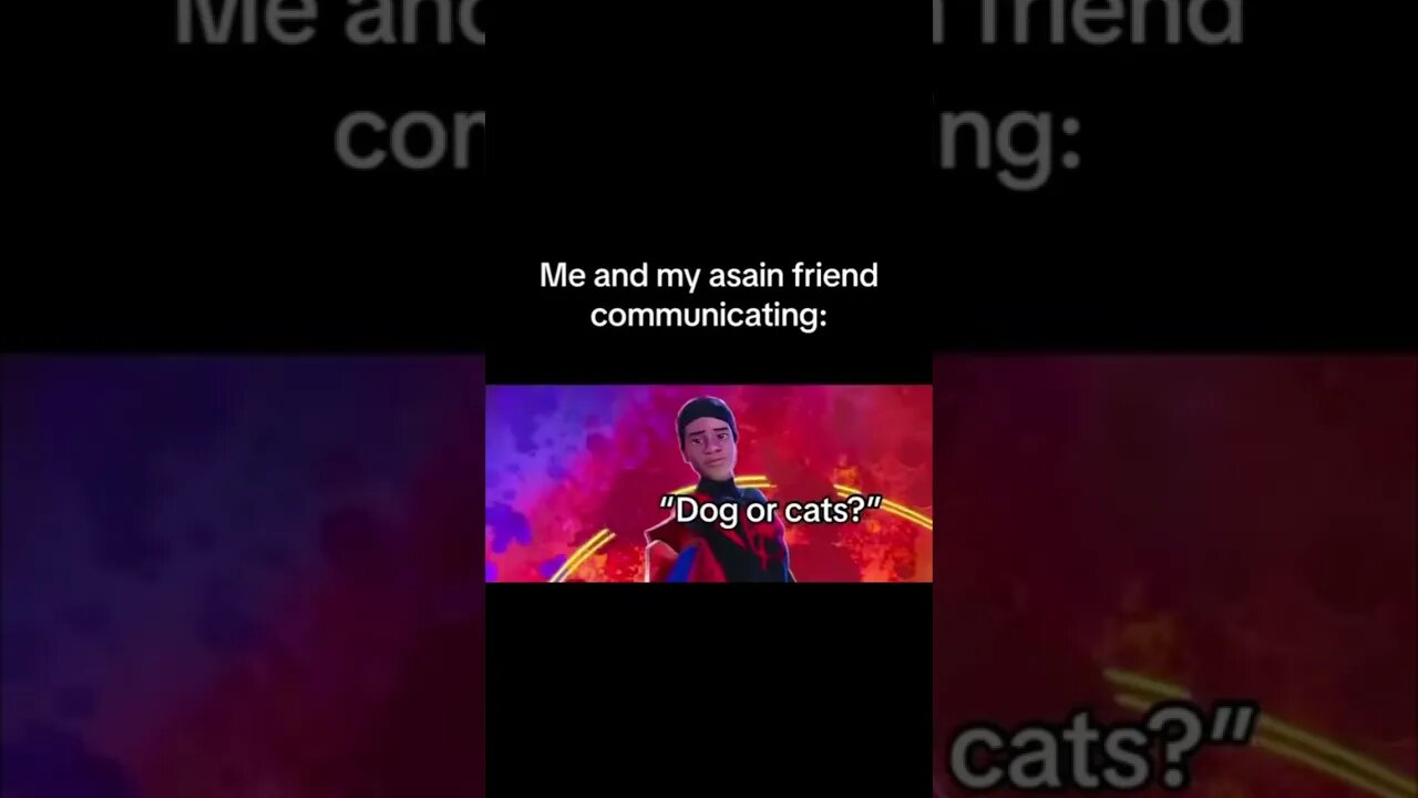 Me and my asian friend communicating: #edit #shorts #asian #spiderman #spidermanedit #trending