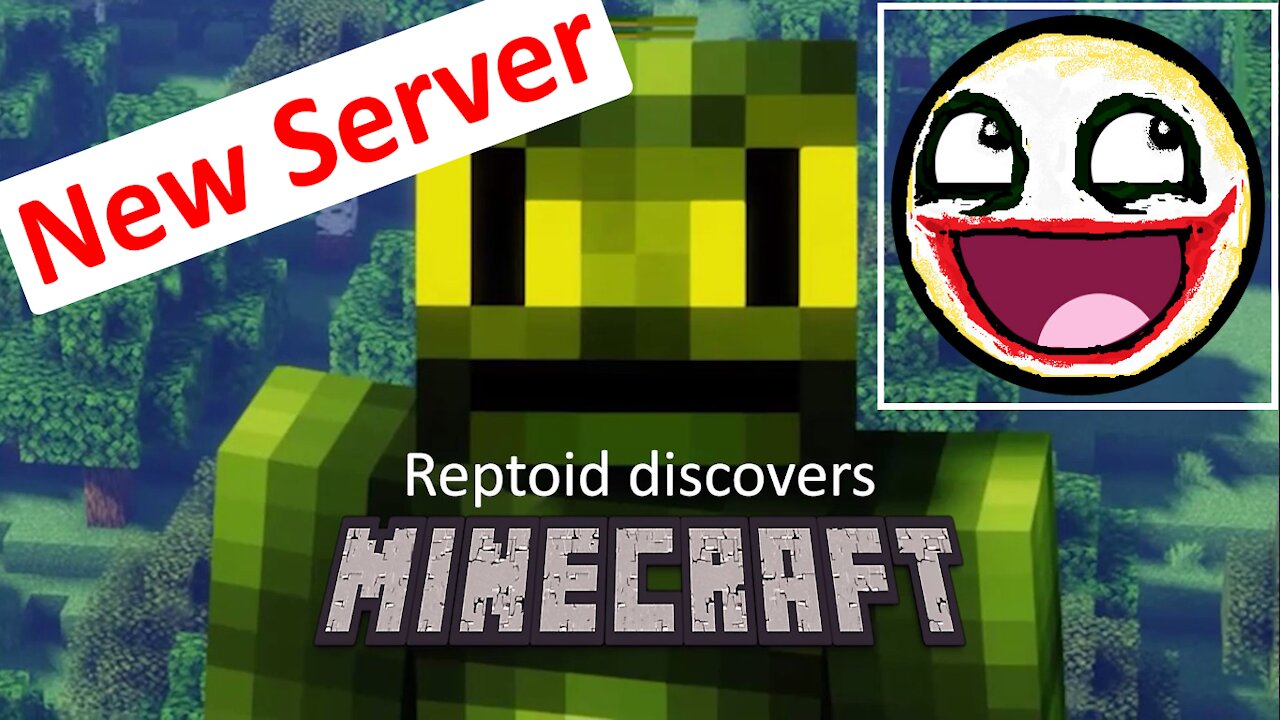 Reptoid Discovers Minecraft - S01 E01 - Friend becomes staff on my server.