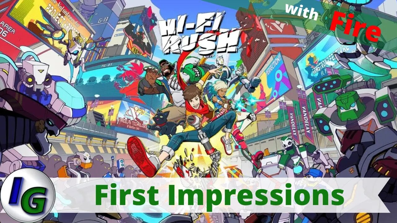 Hi-Fi RUSH First Impression Gameplay on Xbox with Fire