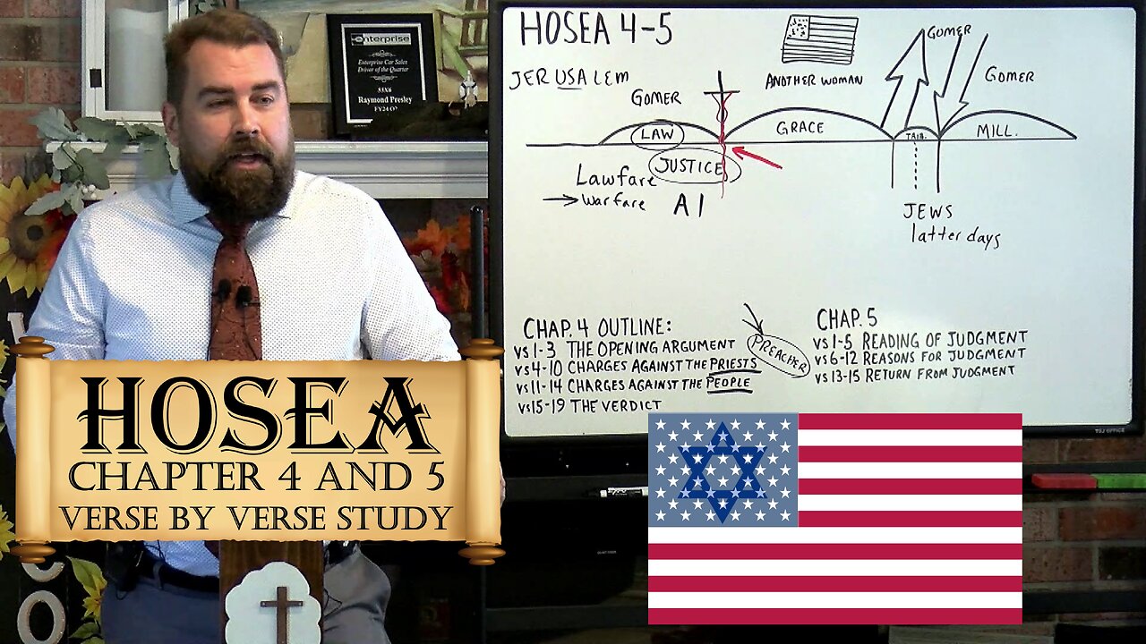 Hosea Chapter 4 and 5 Verse by verse Bible Study from King James