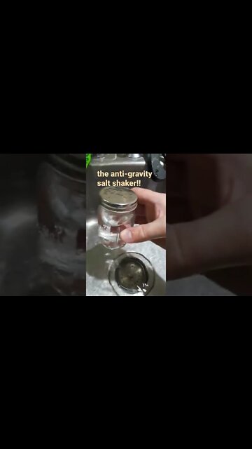 The Anti-Gravity Salt Shaker