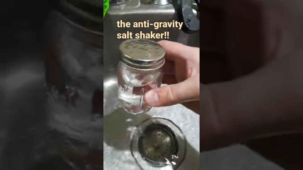 The Anti-Gravity Salt Shaker