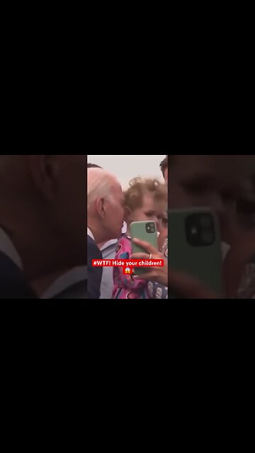 #WTF Hide your children! #PresidentBiden #Biden #Creepy